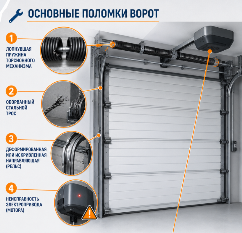 ремонт ворот