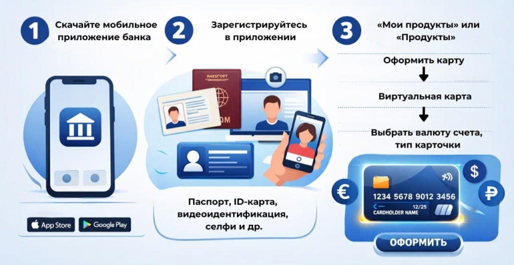 оформить виртуальную карту в Беларуси