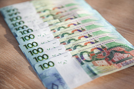 Средняя зарплата в Беларуси в феврале 2026 года – 2743 рубля