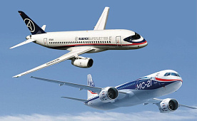 «Белавиа» планирует покупать российские самолеты МС-21 и Sukhoi Superjet New