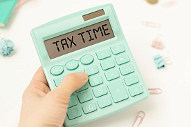 Подоходный налог по ставке 25% с доходов, полученных в 2024 году