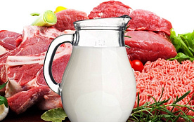 Установлены минимальные экспортные цены на мясо и молоко
